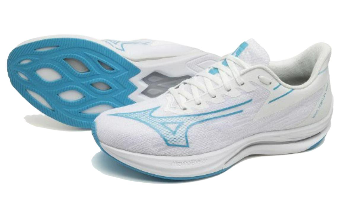 Purchase Mizuno Wave Rebellion Sonic Wide ''Wit Lichtblauw'' J1GC232702