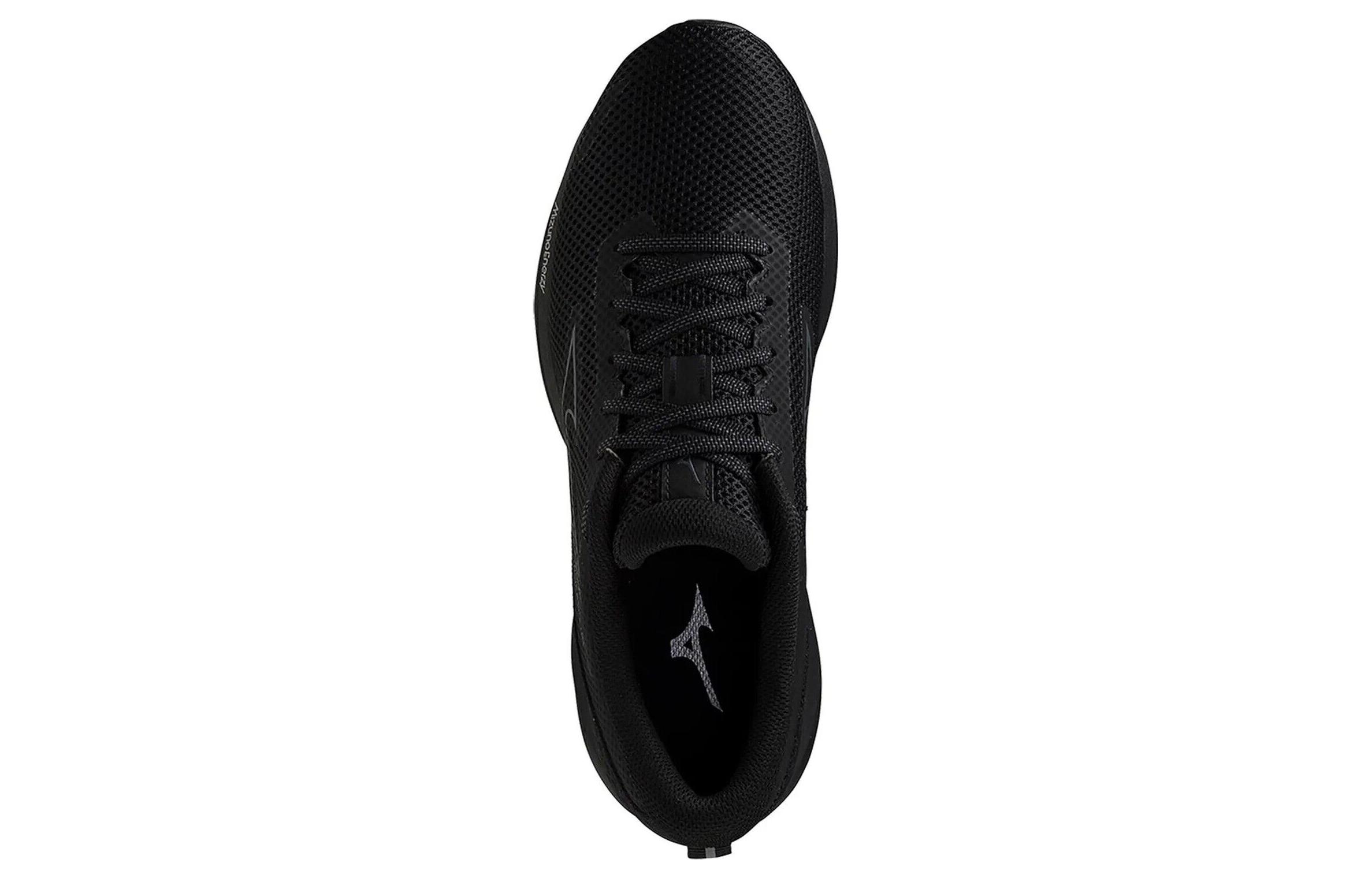 Lookbook Mizuno Wave Revolt 3 'Hitam Abu-abu' J1GC231403