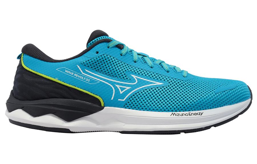Order Mizuno Wave Revolt 3 ''Jet Blue'' Hardloopschoenen J1GC238152