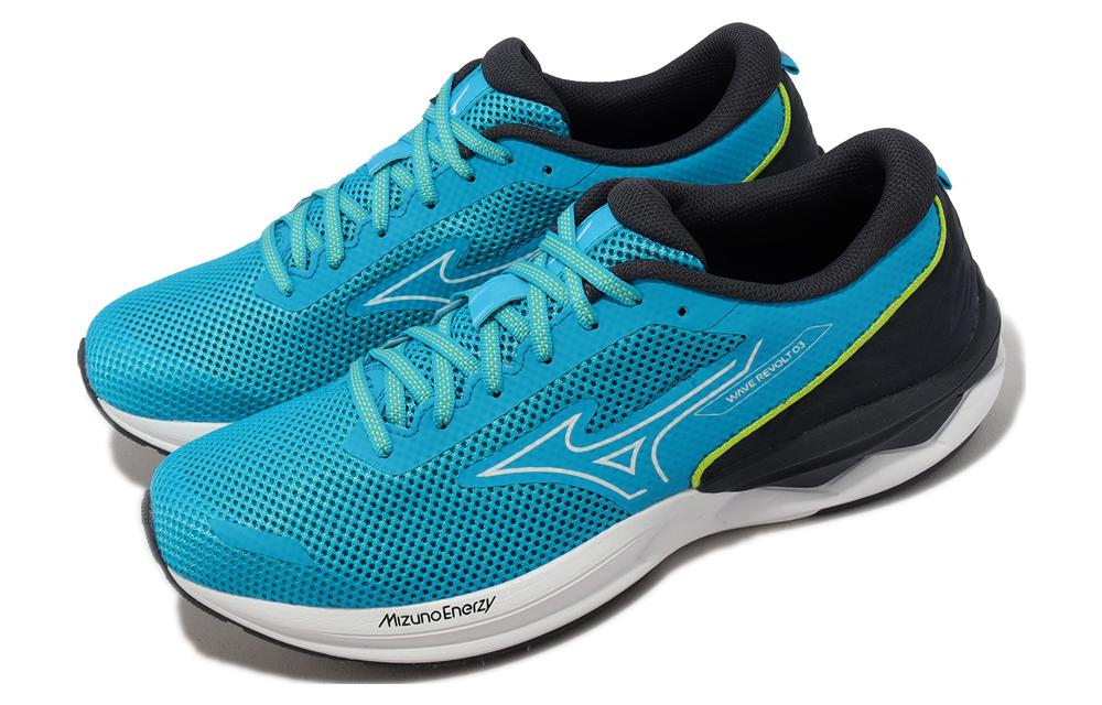 Lookbook Mizuno Wave Revolt 3 ''Jet Blue'' Hardloopschoenen J1GC238152