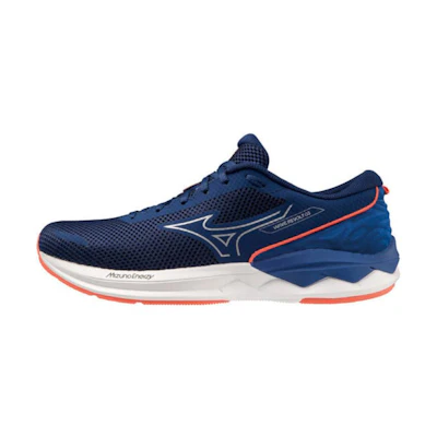 Mizuno Wave Revolt 3 Wide 'Navy Orange'