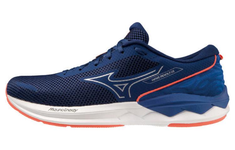 Mizuno Wave Revolt 3 Wide 'Navy Orange' J1GC238553