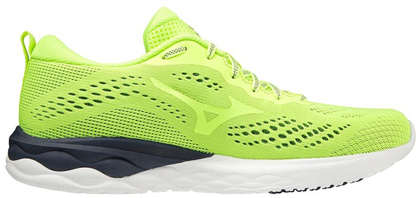 Mizuno Wave Revolt 低筒緩震反彈跑步鞋 螢光黃 Order Mizuno Wave Revolt 低筒緩震反彈跑步鞋 螢光黃
