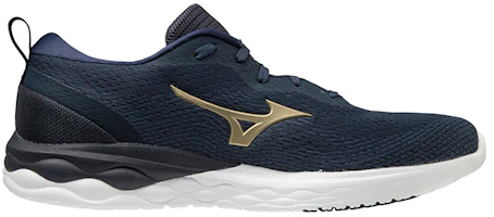 Order Mizuno Wave Revolt ''Navy Gold'' Herren-Laufschuhe J1GC208147