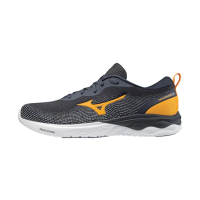 Mizuno Wave Revolt 'Navy Yellow'
