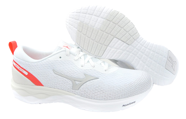 Lookbook Mizuno Wave Revolt ''Wit Rood'' J1GC208106