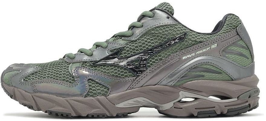 ミズノ ウェーブライダー10 "アガベグリーン メタリックグレー" D1GA243109 Buy ミズノ ウェーブライダー10 "アガベグリーン メタリックグレー" D1GA243109