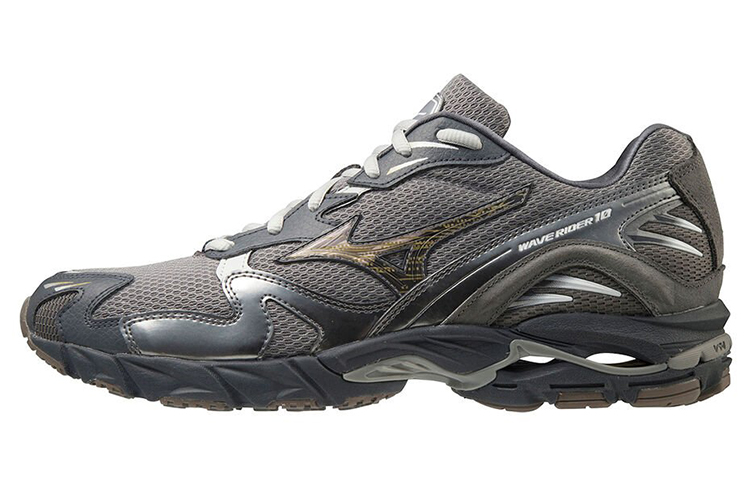 Buy ミズノ ウェーブライダー10 ブラック/グレー D1GA203007