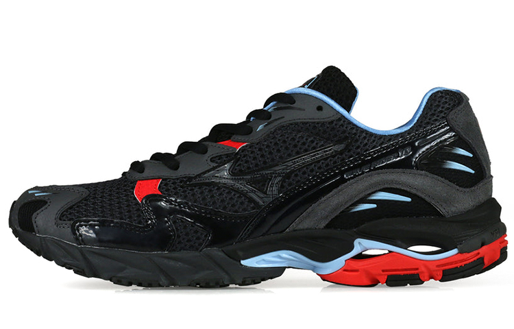 Mizuno Wave Rider 10 'Black Red Blue'
