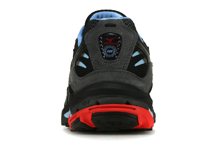 Mizuno Wave Rider 10 'Black Red Blue' 圖 4