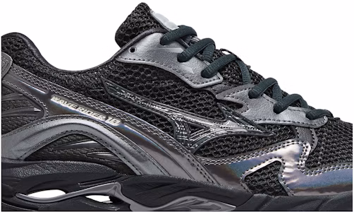 Lookbook Mizuno Wave Rider 10 '黑沙金屬灰' D1GA243108