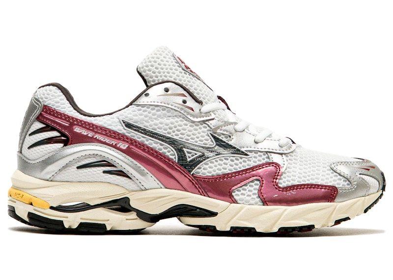 Mizuno Wave Rider 10 'Silver Red' D1GA243114