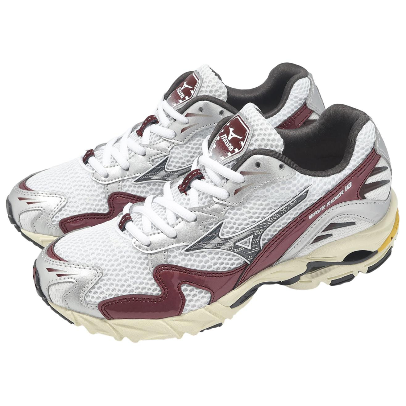 Order Mizuno Wave Rider 10『銀紅配色』 D1GA243114
