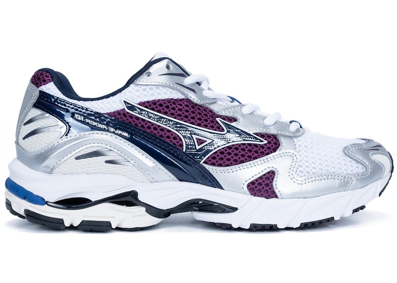 Mizuno Wave Rider 10 'White Purple' D1GA210414