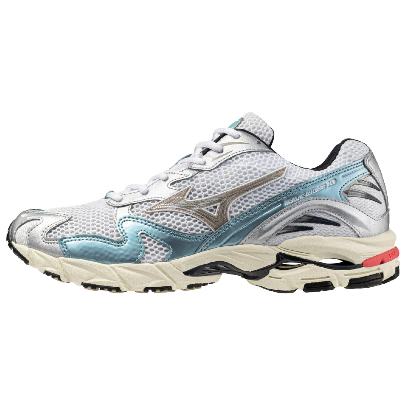 Mizuno Wave Rider 10 'White Silver' D1GA243115