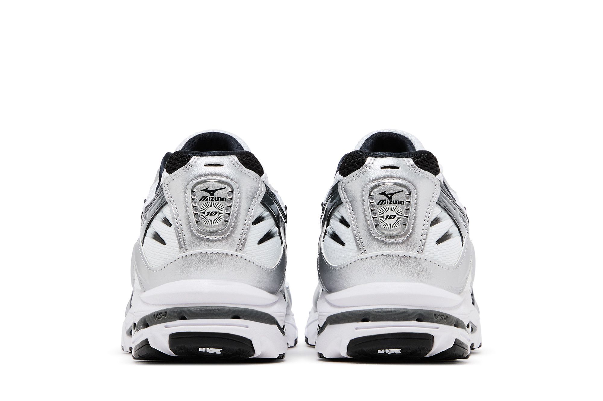 Cheap Mizuno Wave Rider 10 'Putih Hitam Perak' D1GA210405