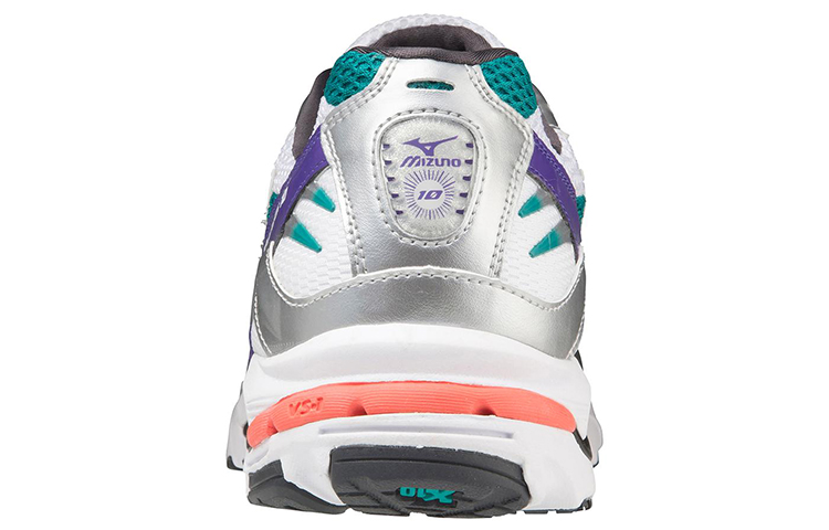 Purchase Mizuno Wave Rider 10 防滑耐磨輕便 低筒 跑步鞋 男女同款 銀白綠