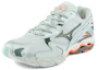 Order Mizuno Wave Rider 10 Ringan Tahan Haus Putih Jingga D1GA210305