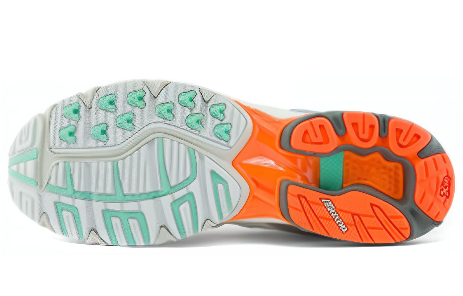 Shop Mizuno Wave Rider 10 Ringan Tahan Haus Putih Jingga D1GA210305