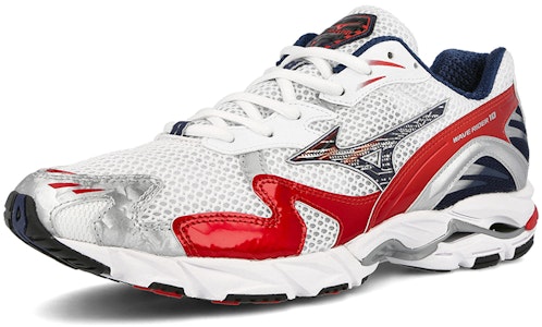 미즈노 웨이브 라이더 10 OG '흰/빨' D1GD2001-62 Lookbook 미즈노 웨이브 라이더 10 OG '흰/빨' D1GD2001-62