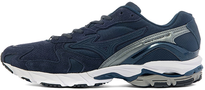 Mizuno Wave Rider 10 Premium 'Navy' Sepatu Olahraga Pria D1GA218203 Buy Mizuno Wave Rider 10 Premium 'Navy' Sepatu Olahraga Pria D1GA218203