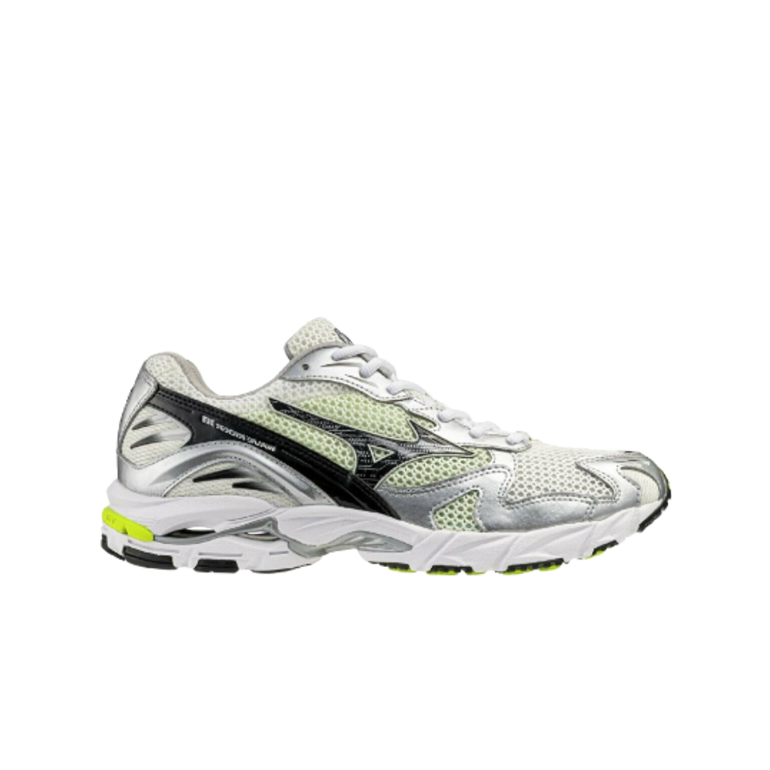Mizuno Wave Rider 10 Snow White Black Sylvan Green D1GA210419