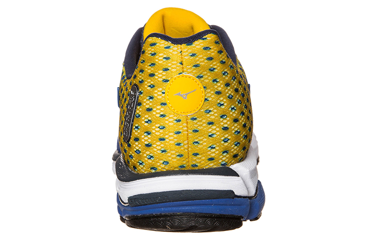 Shop Mizuno Wave Rider 18 ''Blauw Geel'' J1GC150304
