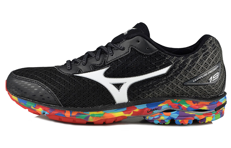 Mizuno Wave Rider 19 'Black' J1GC160870