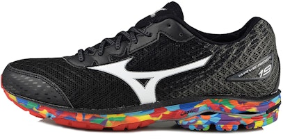 Mizuno Wave Rider 19 'Black' J1GC160870 Mizuno Wave Rider 19 'Black' J1GC160870