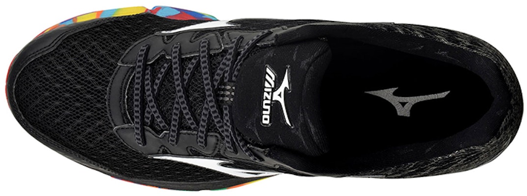 Mizuno Wave Rider 19 'Black' J1GC160870 Lookbook Mizuno Wave Rider 19 'Black' J1GC160870