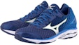 Lookbook Mizuno Wave Rider 19 'Biru' Sepatu Running J1GC160307