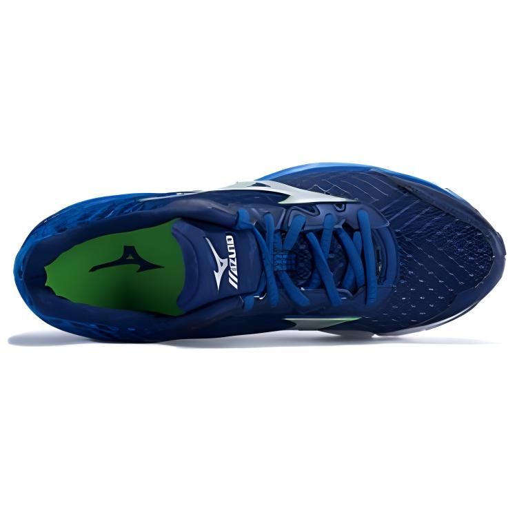 Shop Mizuno Wave Rider 19 ''Blau'' J1GC160307