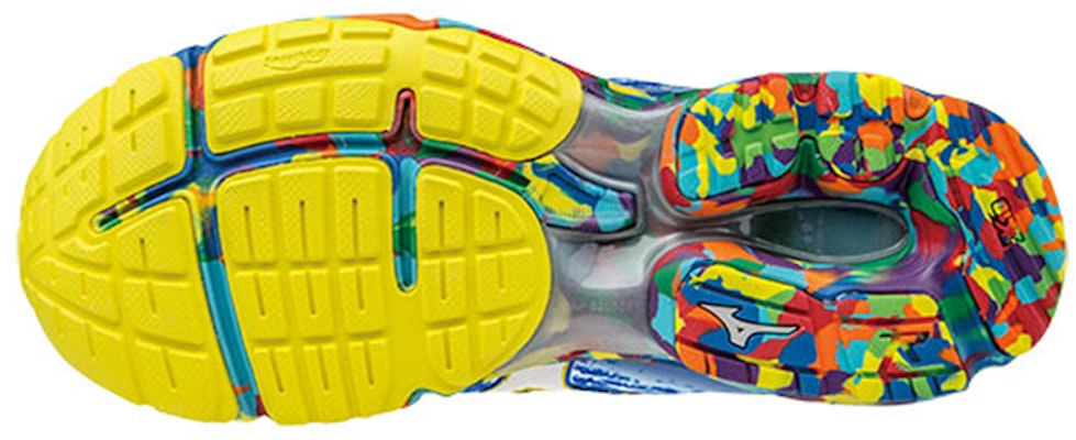 Mizuno Wave Rider 19 'Biru Putih' J1GC160880 Lookbook Mizuno Wave Rider 19 'Biru Putih' J1GC160880