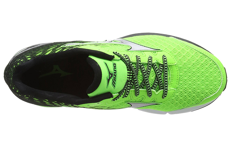 Lookbook Mizuno Wave Rider 19 ''Grün Silber'' J1GC160308