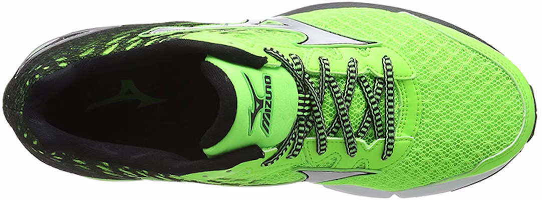 Mizuno Wave Rider 19 'Hijau Silver' J1GC160308 Lookbook Mizuno Wave Rider 19 'Hijau Silver' J1GC160308