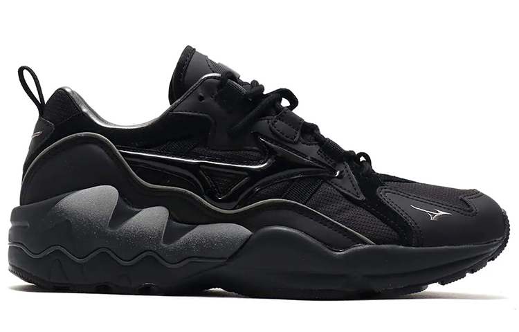 Order Mizuno Wave Rider 1 ''Zwart'' D1GA192809