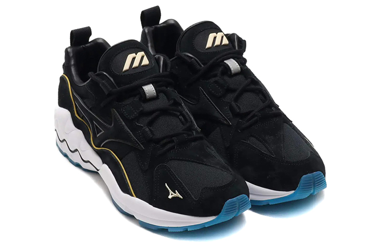 Lookbook Mizuno Wave Rider 1 ''Zwart Goud'' D1GA192609