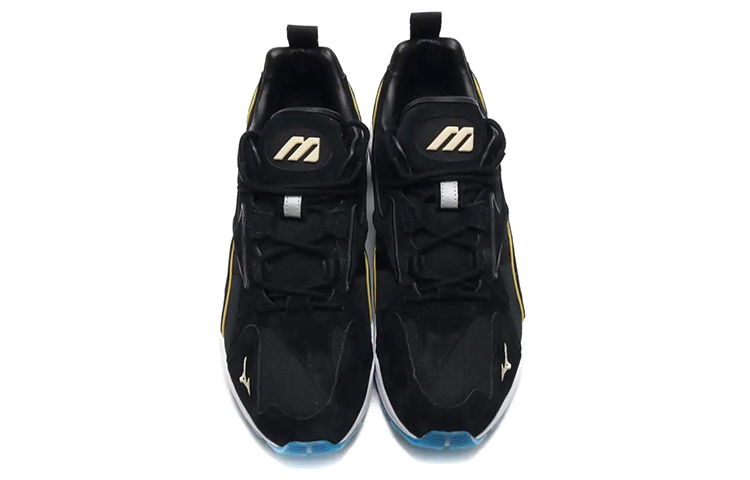Shop Mizuno Wave Rider 1 ''Zwart Goud'' D1GA192609