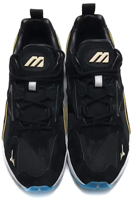 Mizuno Wave Rider 1 ''Zwart Goud'' D1GA192609 Shop Mizuno Wave Rider 1 ''Zwart Goud'' D1GA192609
