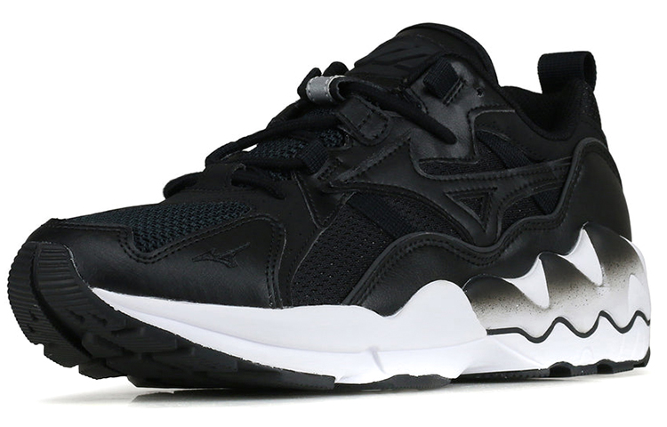 Lookbook Mizuno Wave Rider 1 ''Noir Blanc'' D1GA192709