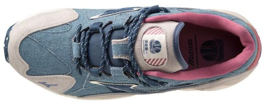 Mizuno Wave Rider 1 'Biru Abu-abu' D1GA2380 Lookbook Mizuno Wave Rider 1 'Biru Abu-abu' D1GA2380