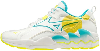 Mizuno Wave Rider 1 'Shape of Time - White Yellow' D1GA200347 Mizuno Wave Rider 1 'Shape of Time - White Yellow' D1GA200347