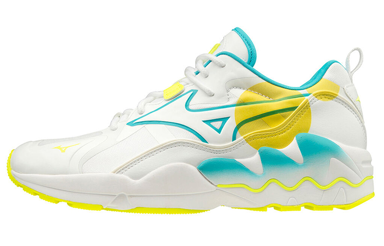 Mizuno Wave Rider 1 'Shape of Time - White Yellow' D1GA200347