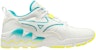 Mizuno Wave Rider 1 'Bentuk Masa - Putih Kuning' D1GA200347