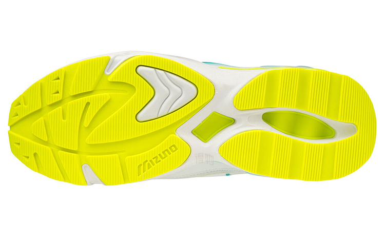 Shop Mizuno Wave Rider 1 ''Shape of Time - Wit Geel'' D1GA200347