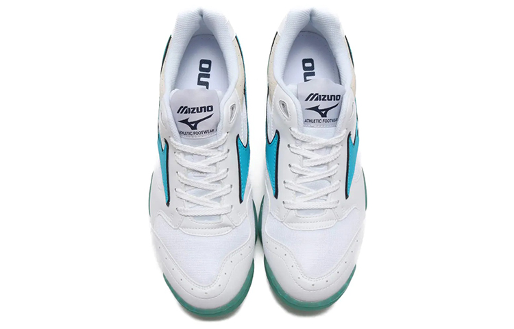 Lookbook Mizuno Wave Rider 1 'Putih Biru' D1GA191425