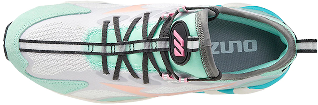 Mizuno Wave Rider 1 'White Green' D1GA210618 Lookbook Mizuno Wave Rider 1 'White Green' D1GA210618