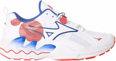 Mizuno Wave Rider 1 'White Red Blue' D1GA200362 Mizuno Wave Rider 1 'White Red Blue' D1GA200362