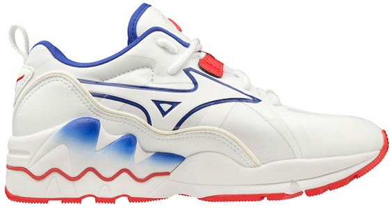 ミズノ ウェーブライダー1 白赤青 D1GA200362 Order ミズノ ウェーブライダー1 白赤青 D1GA200362