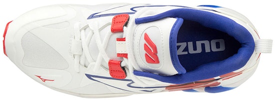 美津浓Wave Rider 1 白红蓝色男鞋 D1GA200362 Lookbook 美津浓Wave Rider 1 白红蓝色男鞋 D1GA200362